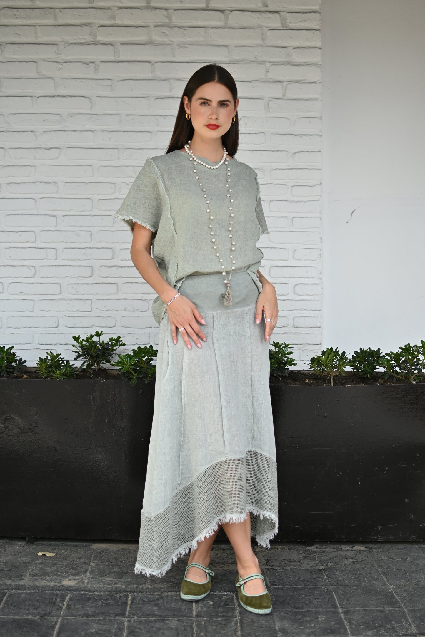 Blusa lino