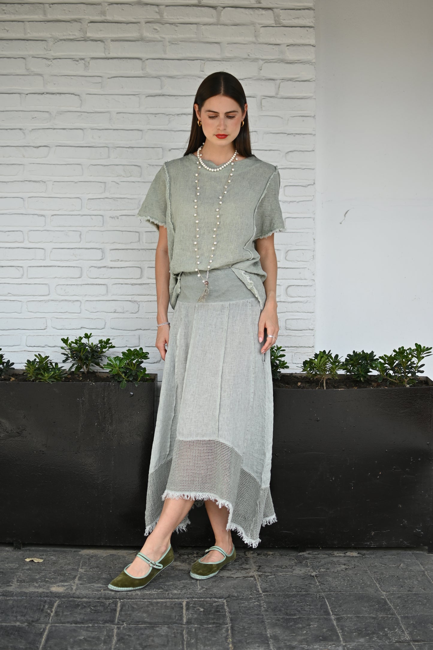 Blusa lino